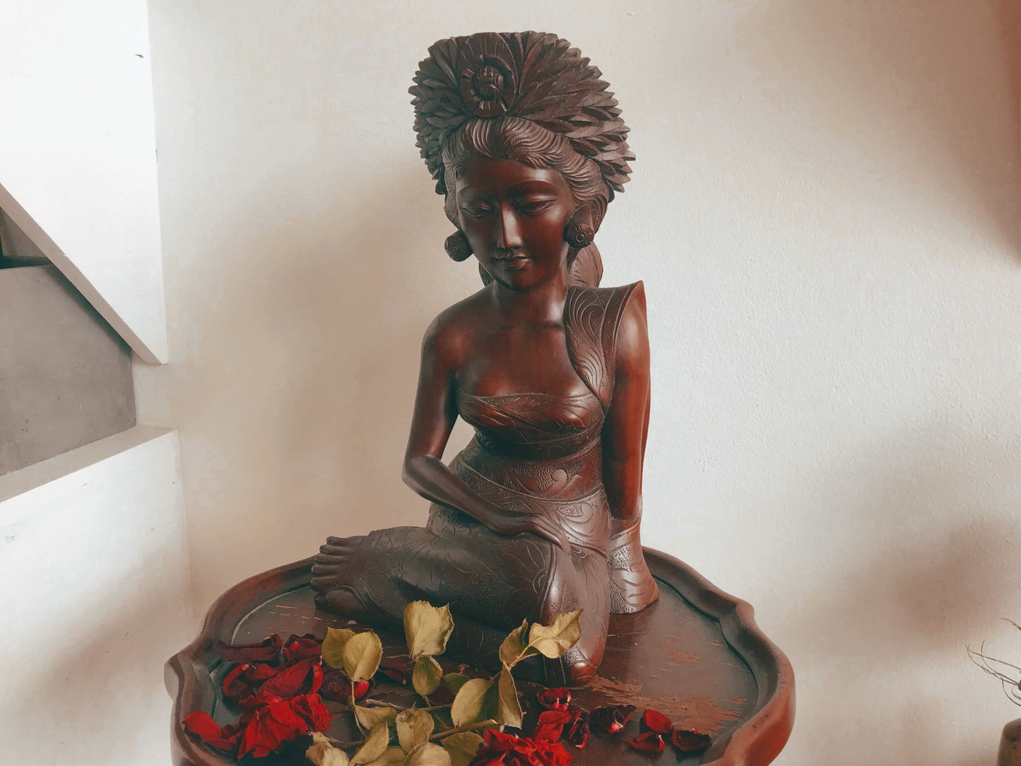 Antique Balinese Ironwood Statue