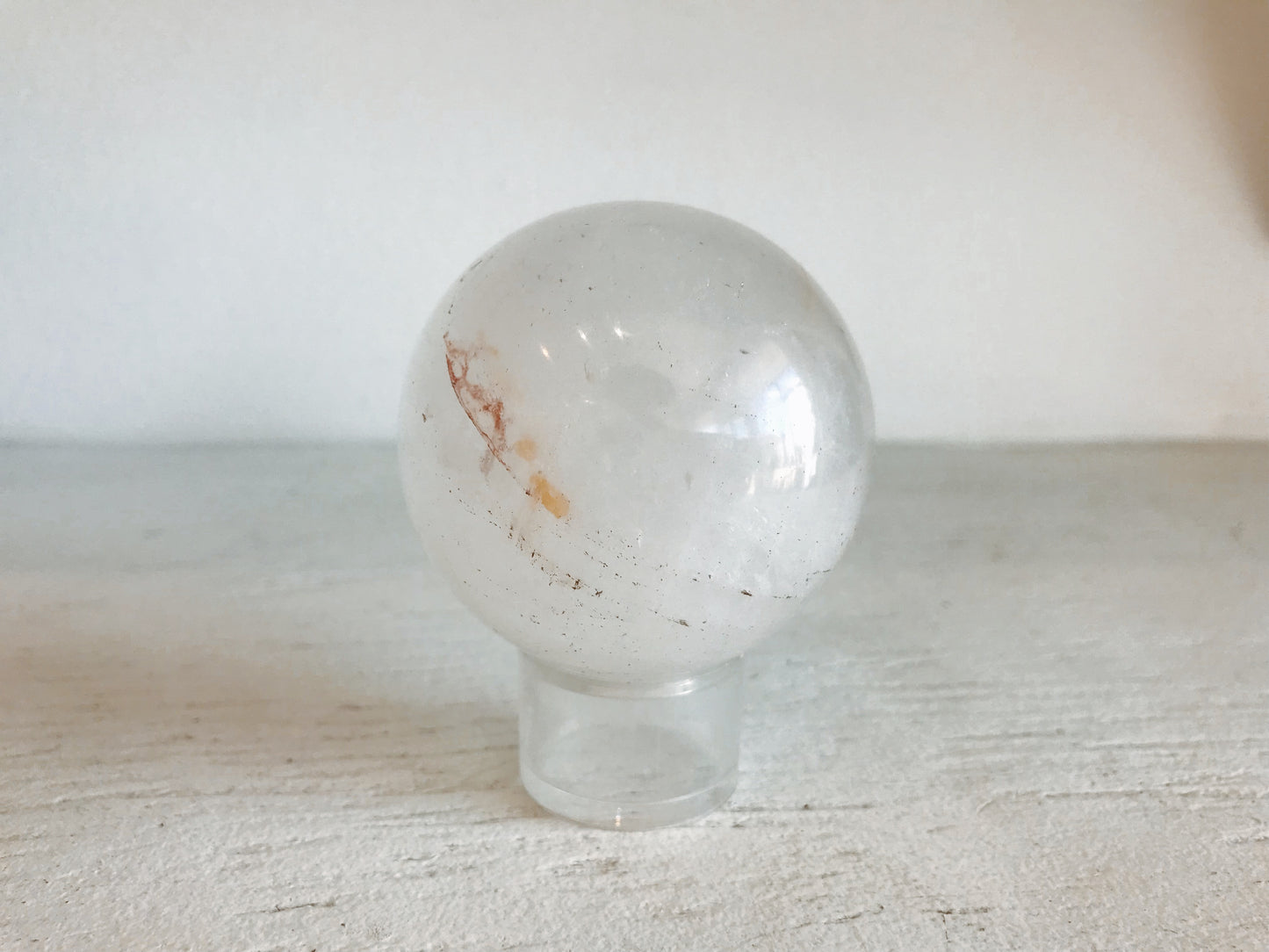 Clear Quartz Sphere #003