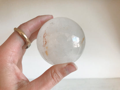 Clear Quartz Sphere #003