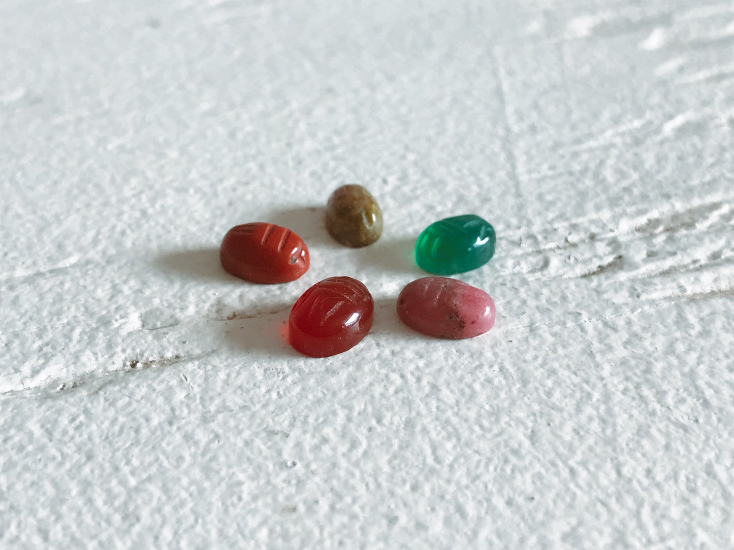 Tiny Gemstone Scarab