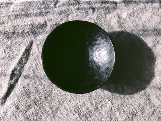 Forged Iron Offering Bowl