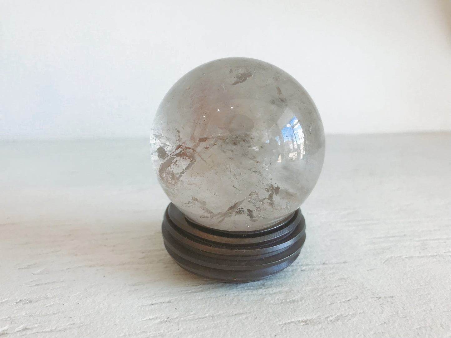 Clear Quartz Sphere #002