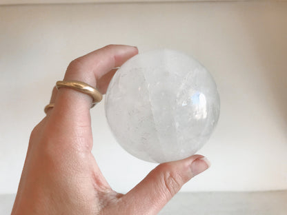 Clear Quartz Sphere #005