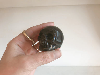Obsidian Crystal Skull