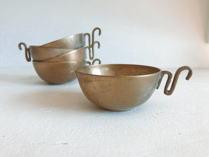 Brass Tea Cup Set