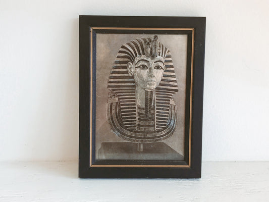 Metallic Framed Print - Bust of Tutankhamun