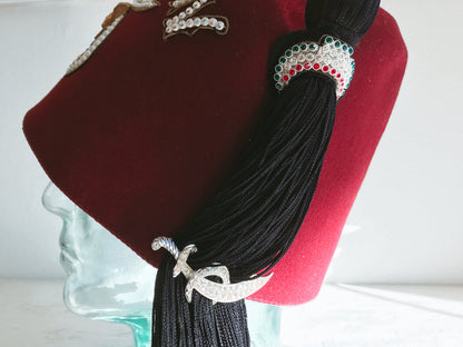 D. Turin & Co Midian Jeweled Shriner Fez
