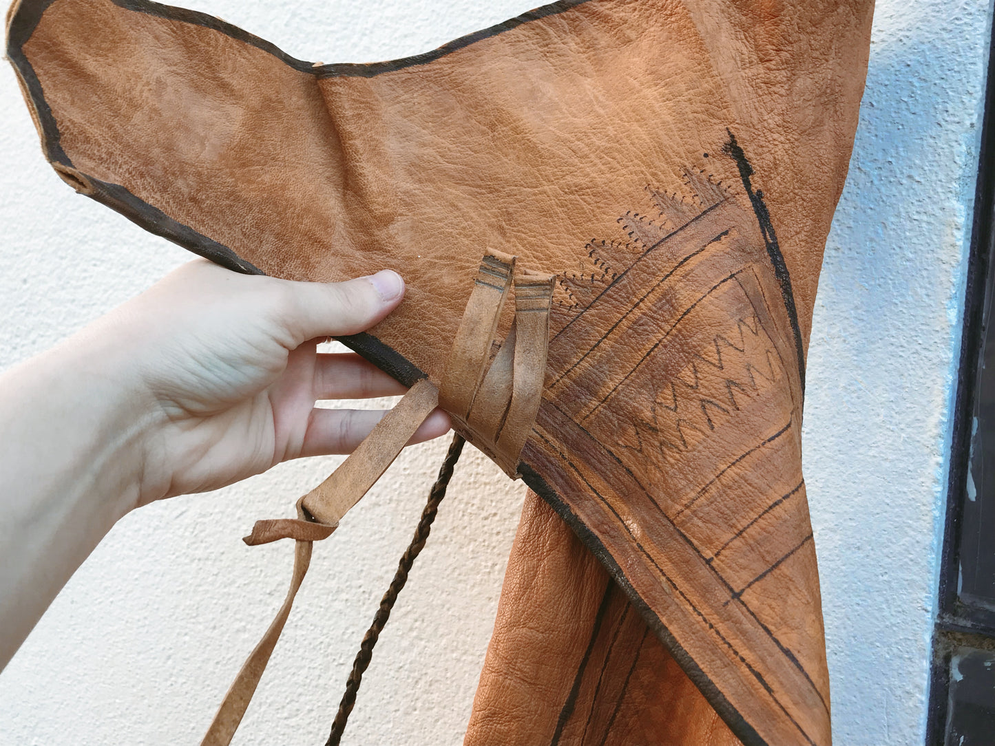 Goat Leather Tuareg Backpack
