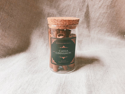 Cassia Cinnamon Medicine Jar