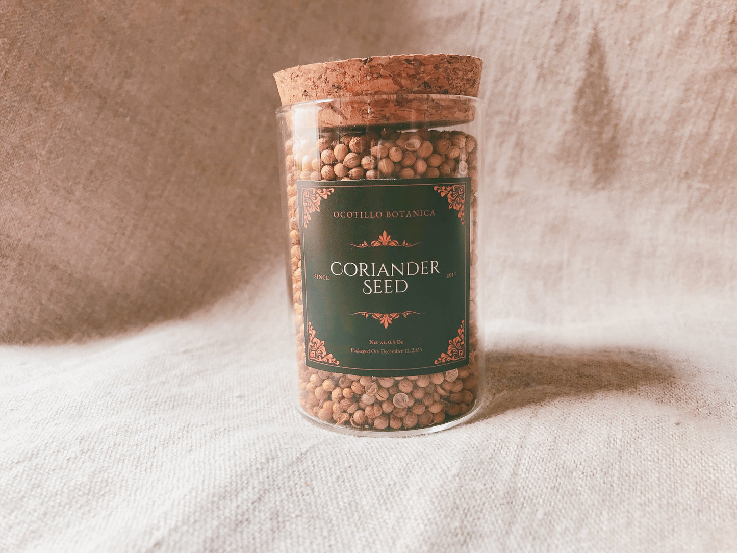Coriander Seed Medicine Jar