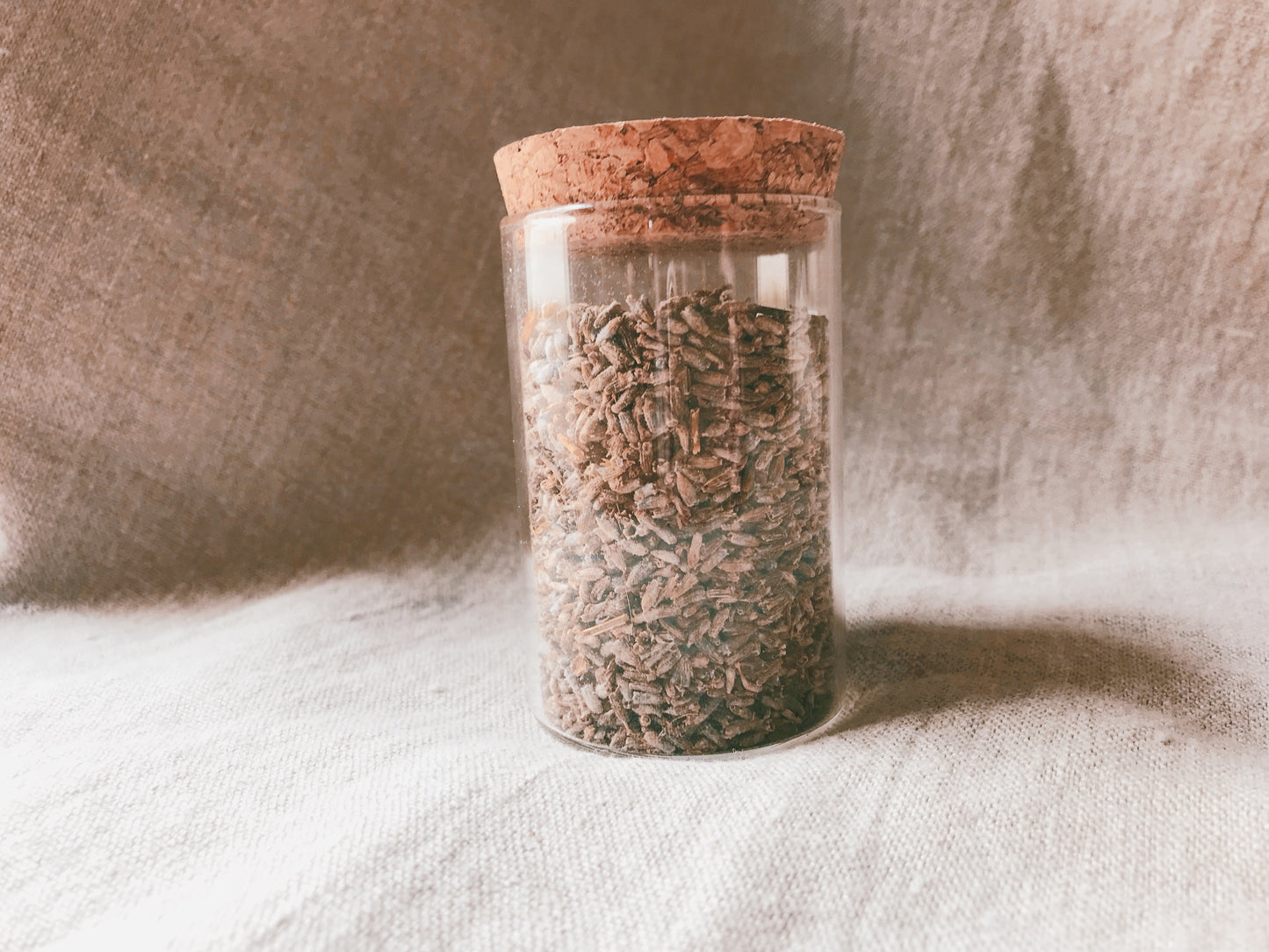 Lavender Medicine Jar