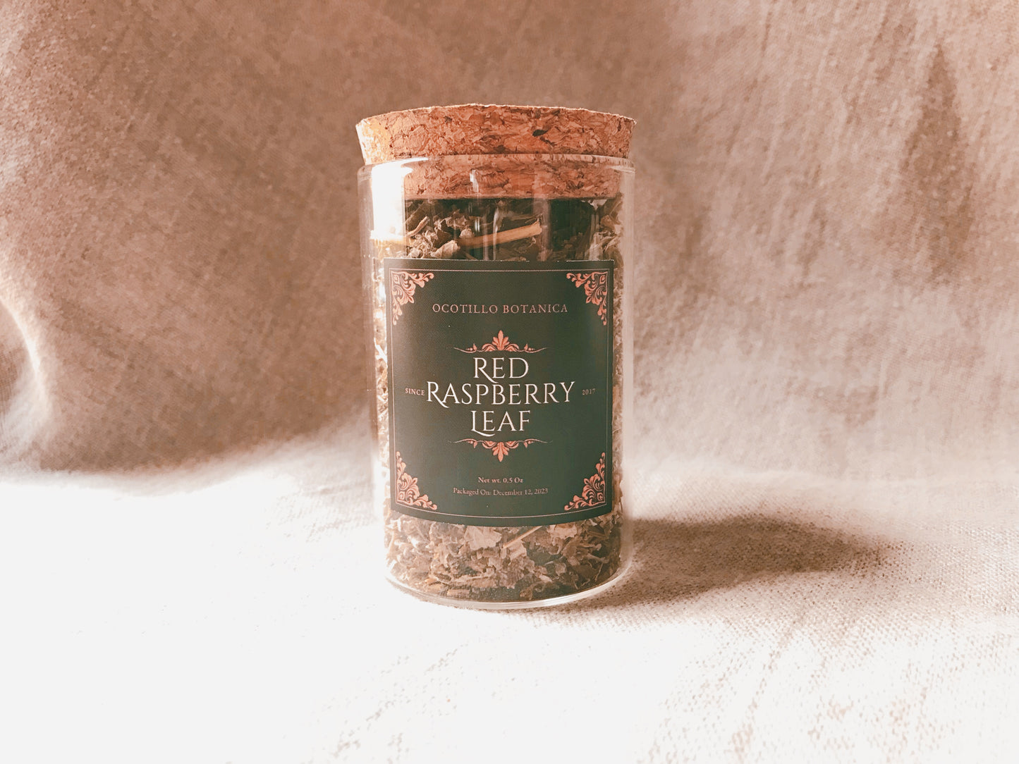 Red Raspberry Leaf Medicine Jar