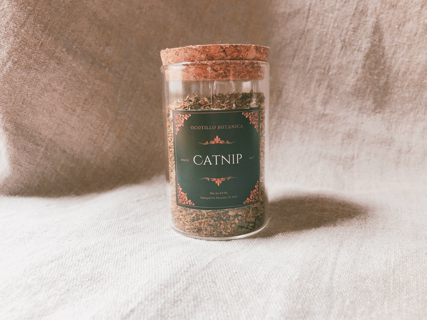Catnip Medicine Jar