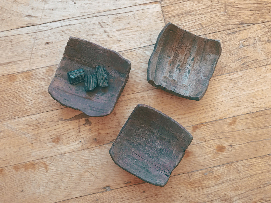 Forged Iron Offering Dish