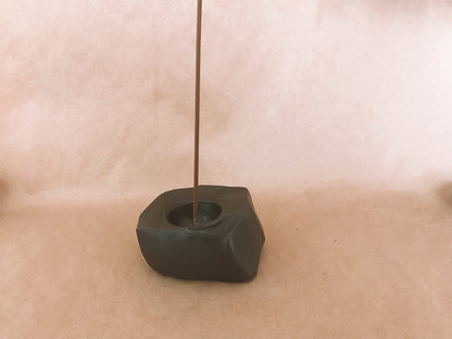 Forged Iron Rock Incense Burner