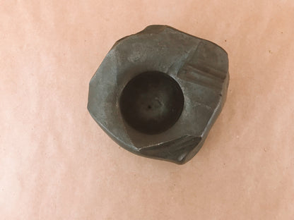 Forged Iron Rock Incense Burner